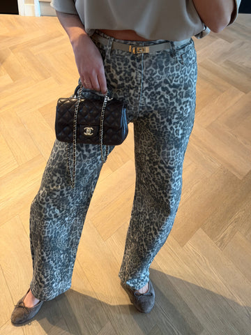 Leopard Jeans