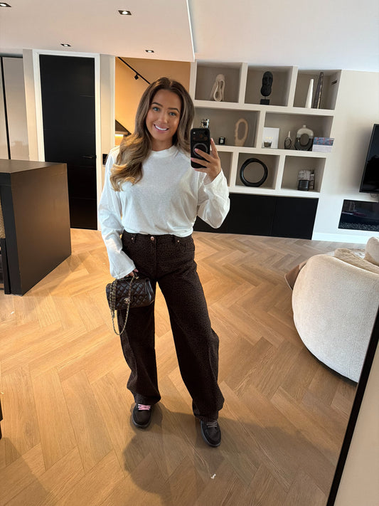 Leopard Jeans